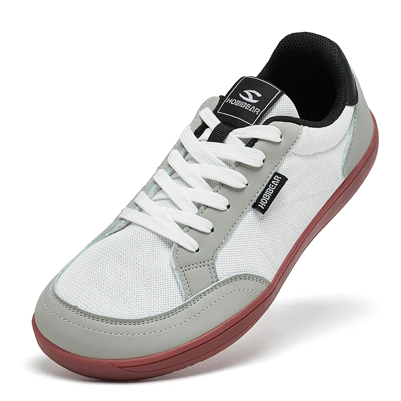 Women'S Shoes Zero Drop - HOBIBEAR 裸足ミニマリストシューズレディースメンズワイドトゥレースアップスニーカーゼロドロップ快適な軽量ウォーキングシューズ