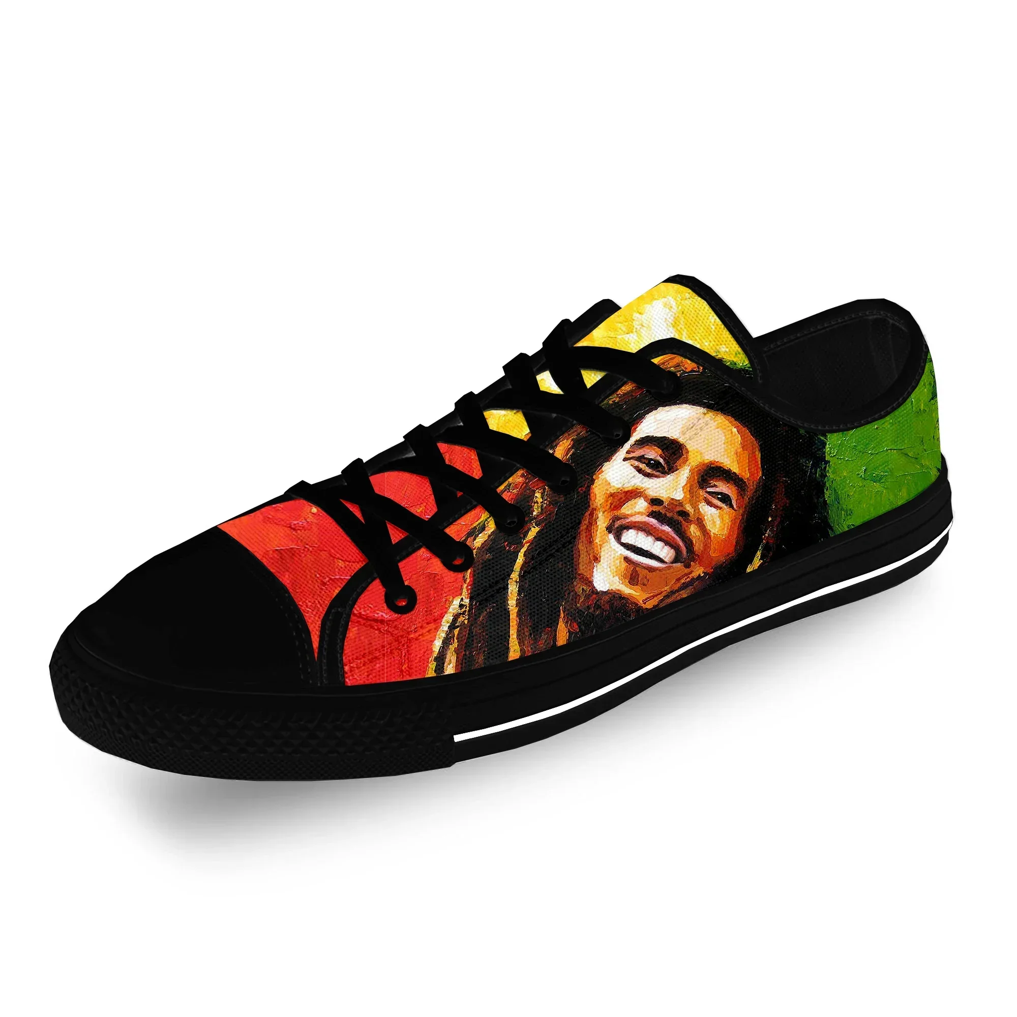 Women'S Shoes Bobs - ボブ・マーリー レゲエ スター 音楽 ロック ファッション