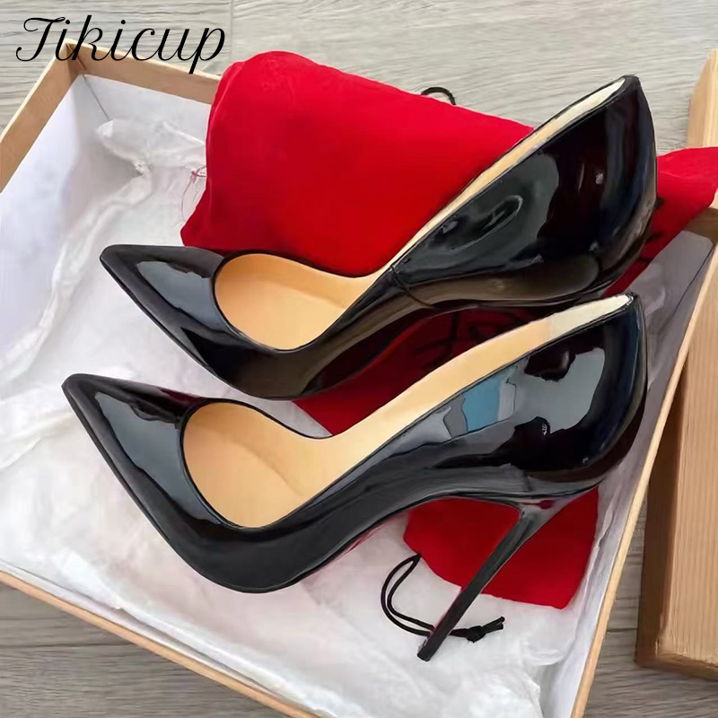 Tikicup クラシック ブラック パテント ポインテッド - Patent Leather Pump のレビューと価格