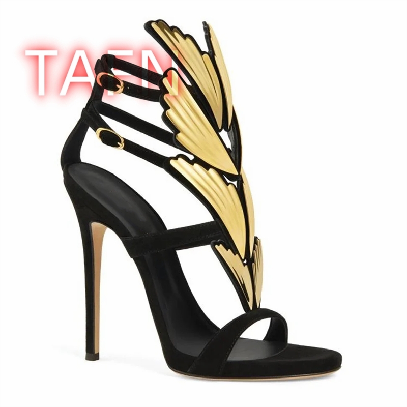 女性グラディエーターサンダルナローバンドピープトウ薄いかかと - Peep Toe Heels のレビューと価格