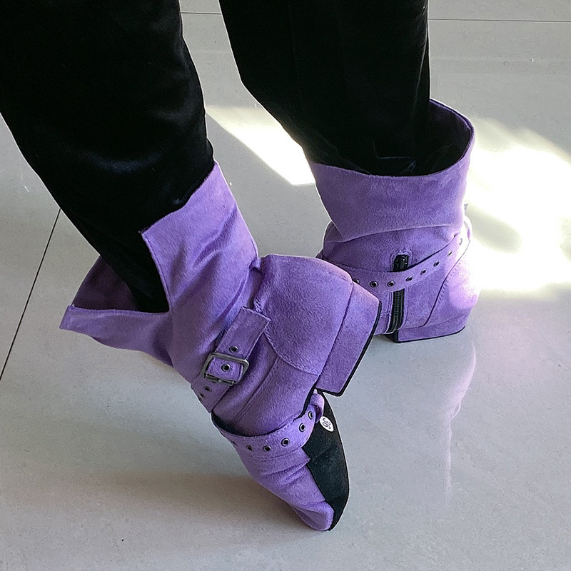 Wedopus カスタマイズヒール女性のラインダンスショート - Women'S Shoes Burgundy のレビューと価格