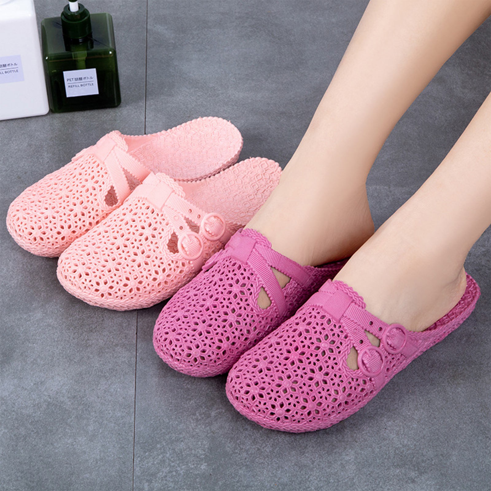 ラップトゥ通気性スリッパ夏の屋外穴あき靴ホームファッションカ - Women'S Shoes Toms のレビューと価格