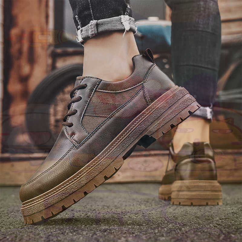 ダーク天然皮革ファッショントレーナーテニスメンズスニーカーフ - Women Shoes Types Name のレビューと価格