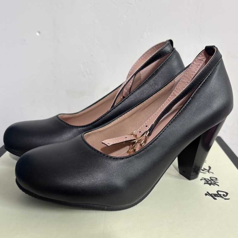 エレガントな黒、ピンク、白のハイヒール、レディースパンプス、 - Women'S Shoes Big Feet のレビューと価格