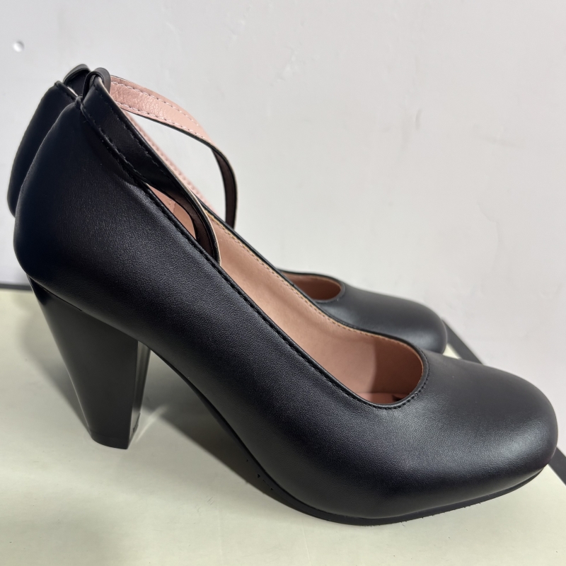 エレガントな黒、ピンク、白のハイヒール、レディースパンプス、 - Women'S Shoes Big Feet のレビューと価格