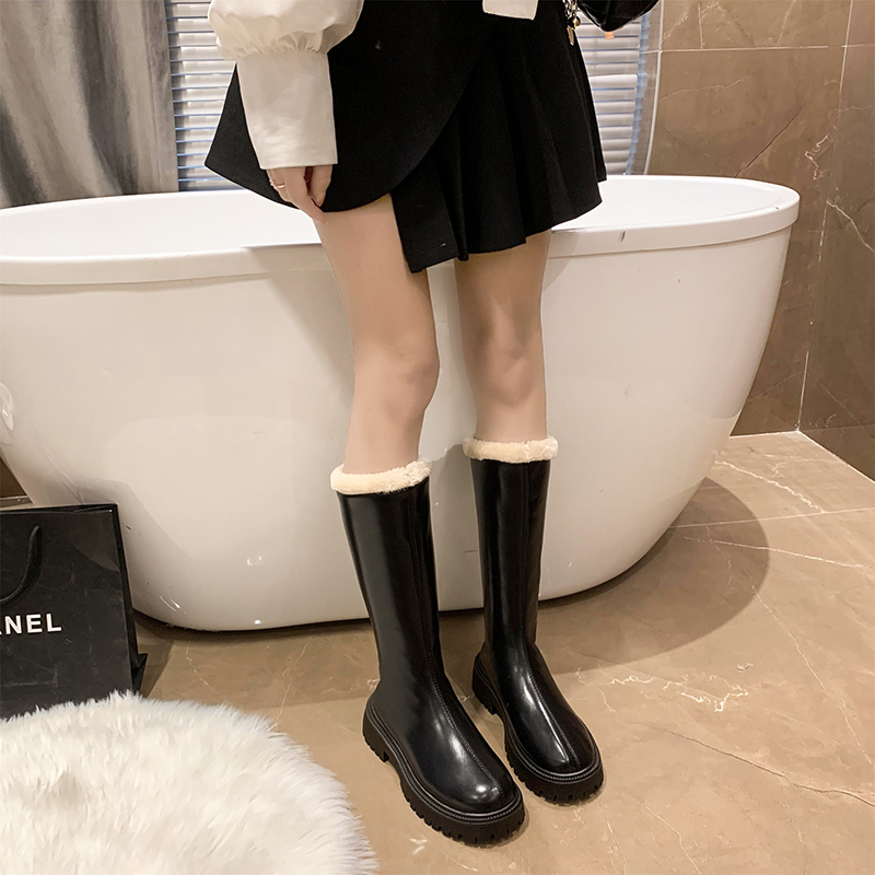 冬の女性の暖かい豪華なアンクルブーツ快適な滑り止めビッグサイ - Women'S Shoes Big Feet のレビューと価格