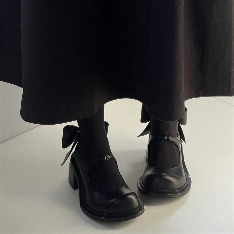 甘いキュートなスタイルの女性の靴メアリージェーンズバタフライ - Women'S Shoes Big Feet のレビューと価格