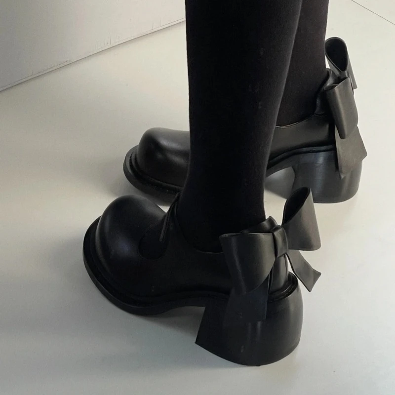 甘いキュートなスタイルの女性の靴メアリージェーンズバタフライ - Women'S Shoes Big Feet のレビューと価格