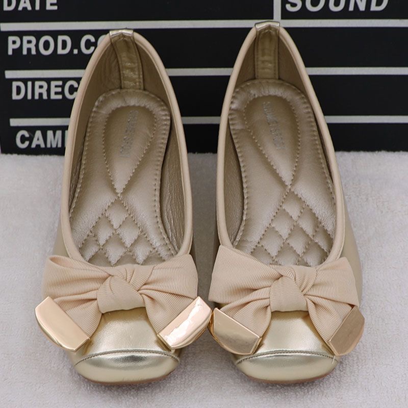 春夏の靴の女性バレエフラット甘いフラットちょう結び Laid - Women Shoes Mk のレビューと価格