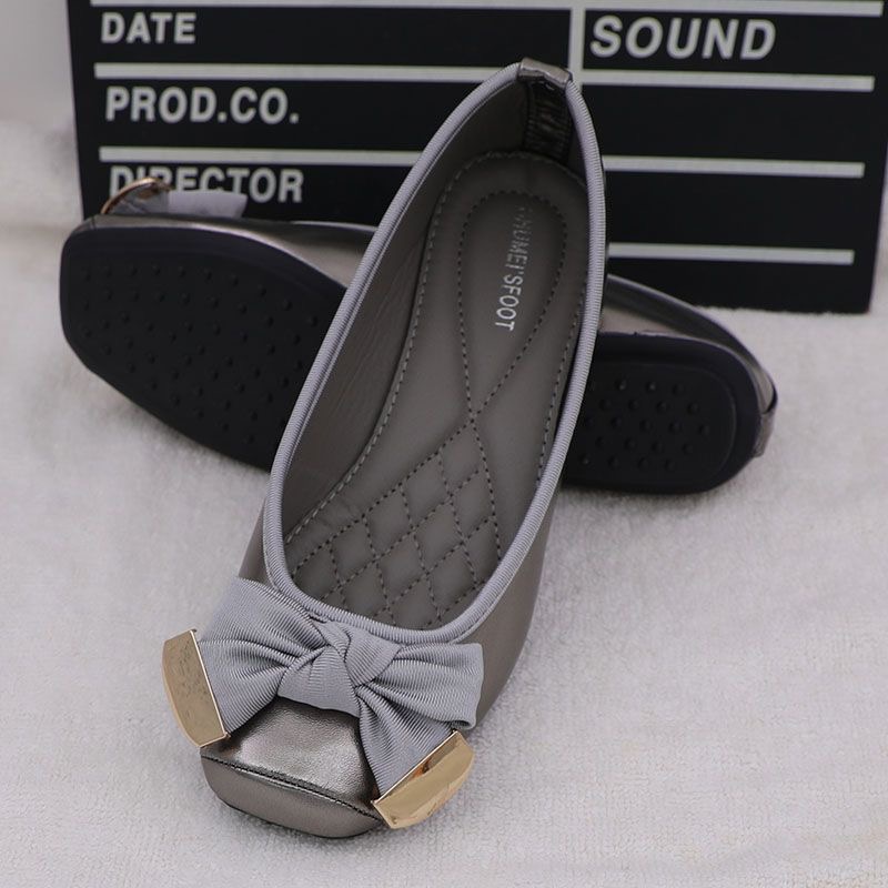 春夏の靴の女性バレエフラット甘いフラットちょう結び Laid - Women Shoes Mk のレビューと価格