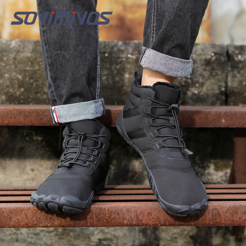 男性と女性のための防水コットンブーツ,裸足の靴,幅広のつま先 - Women'S Shoes Zero Drop のレビューと価格