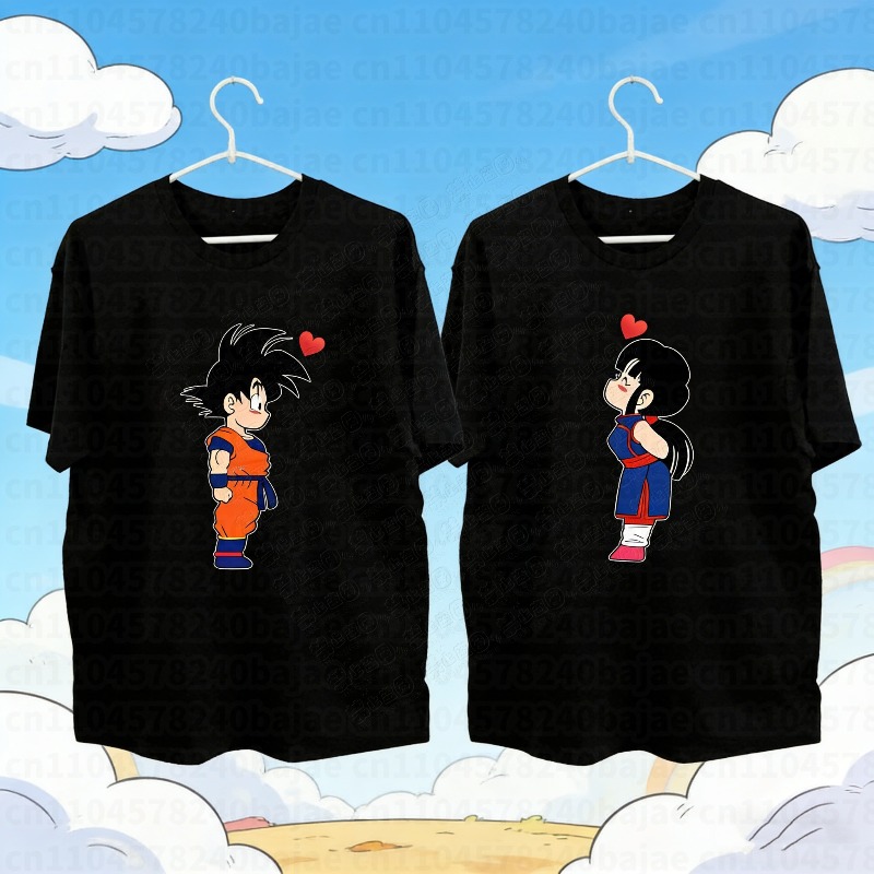 悟空とミルクチチのカップルTシャツ ドラゴンボールZ アニメ - Women'S Shoes In The 90S のレビューと価格