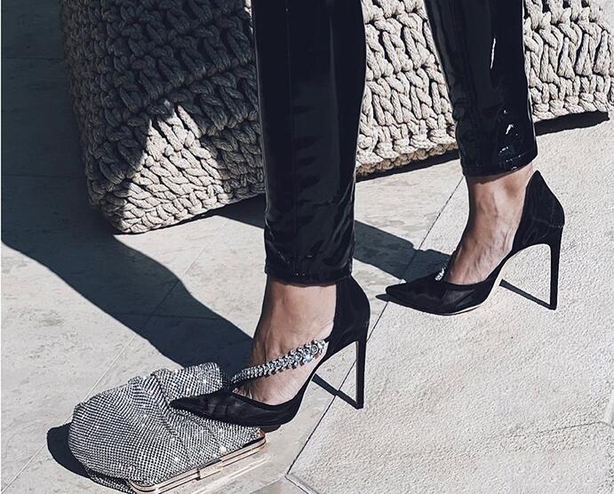 女性用の黒のバーガンディメッシュベルベット,先のとがったつま - Women'S Shoes Burgundy のレビューと価格