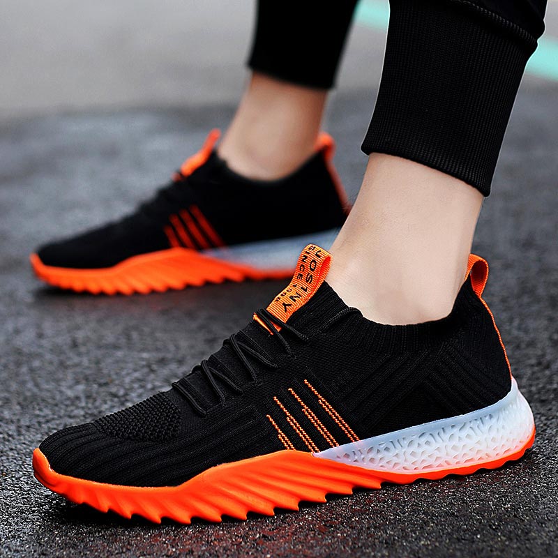 男性と女性のための通気性のあるメッシュスニーカー,スポーツ, - Women Shoes Types Name のレビューと価格